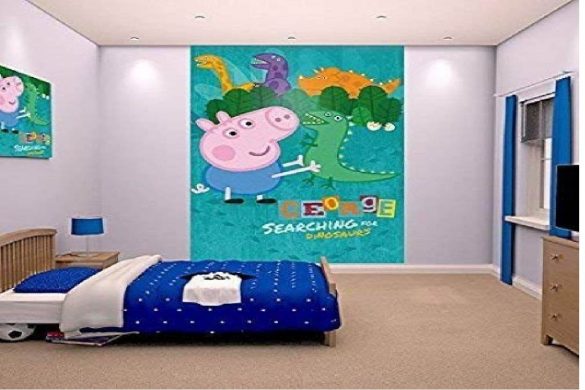 peppa pig house wallpaper