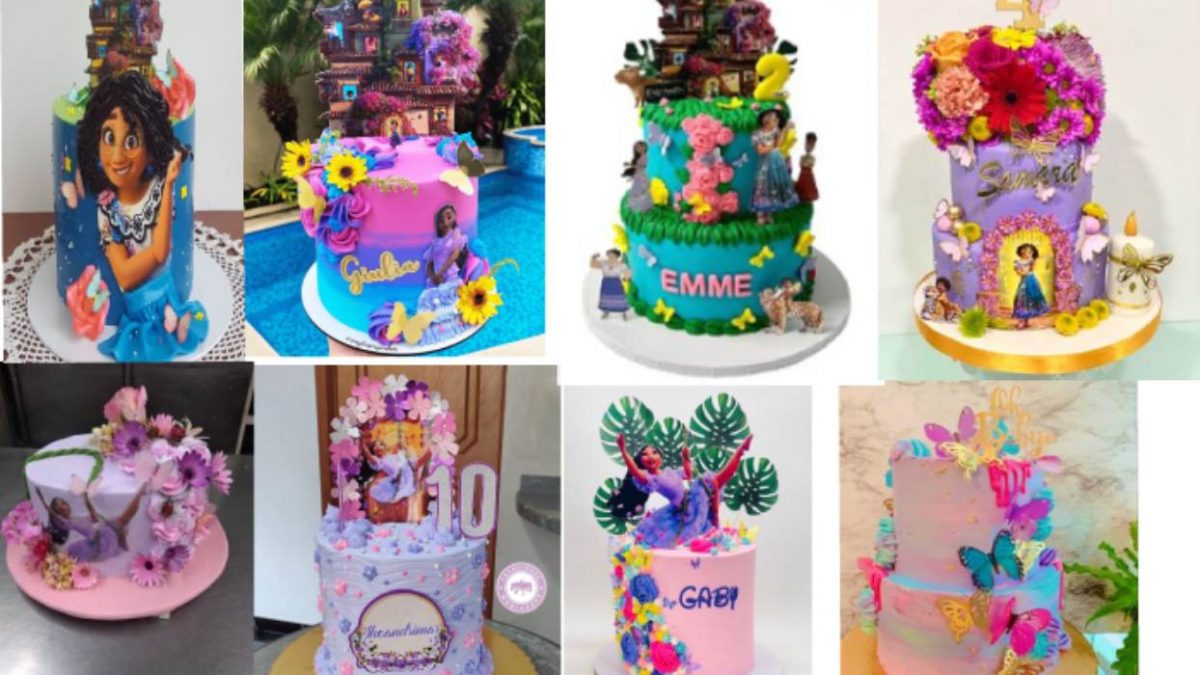 Encanto birthday cake, How to make cake. Design, tutorial, ideas,& more
