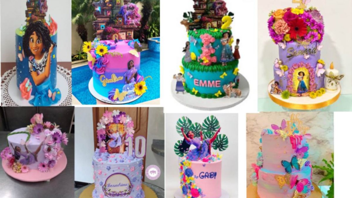Encanto birthday cake, How to make cake. Design, tutorial, ideas,& more