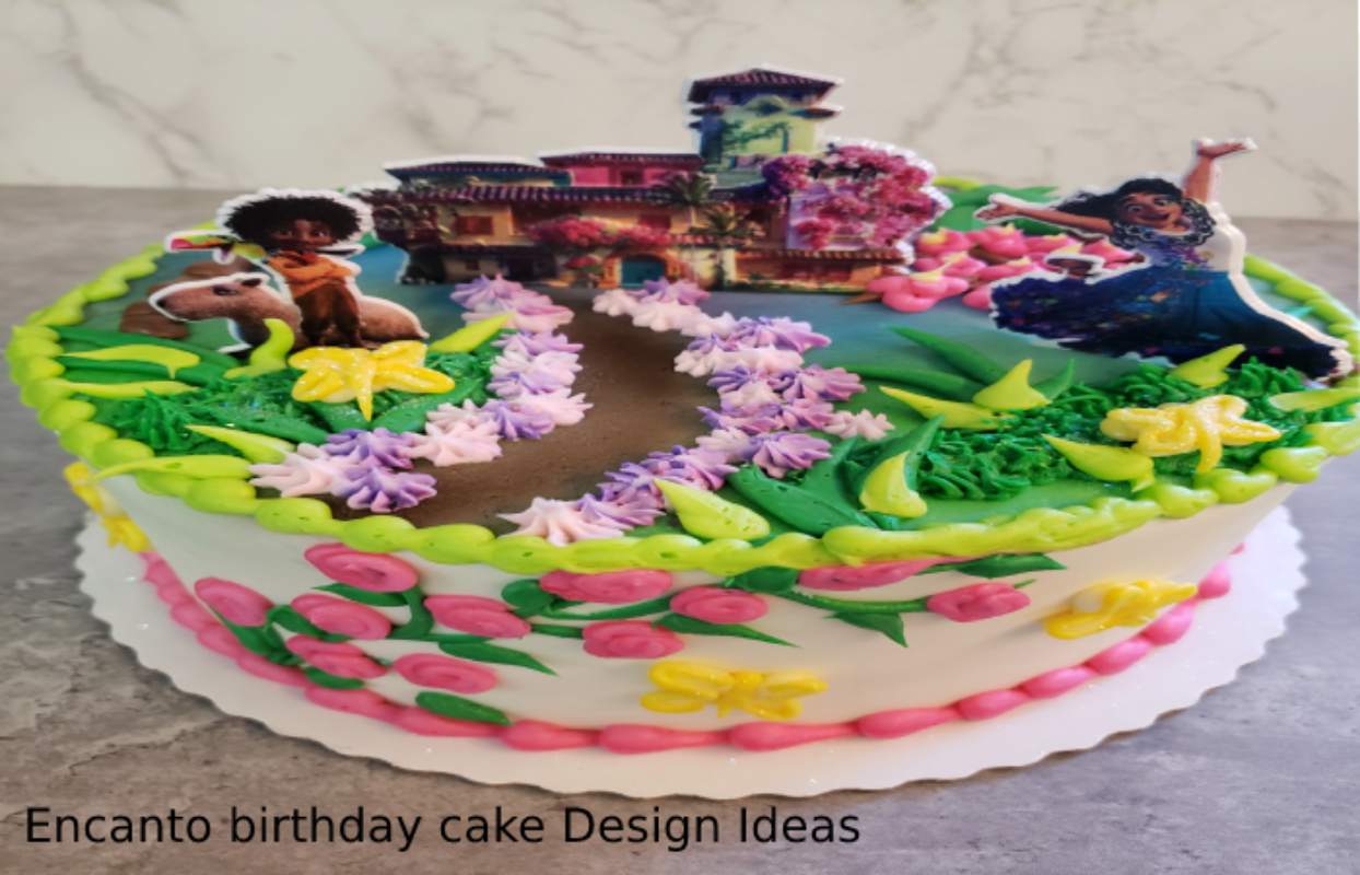 Encanto birthday cake Design Ideas