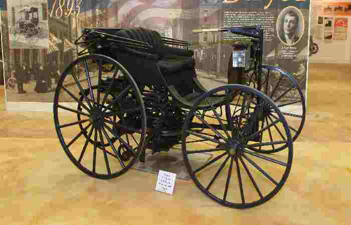 When Was The First Gasoline-Powered American Automobile Made