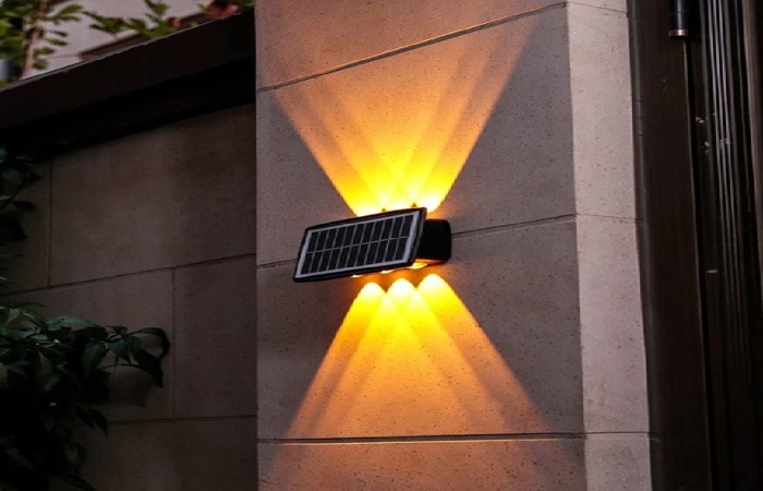 Solar Waterproof Outdoor LED Wall Light