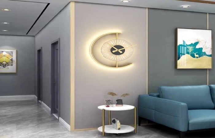 Modern LED Illuminated Wall Clock