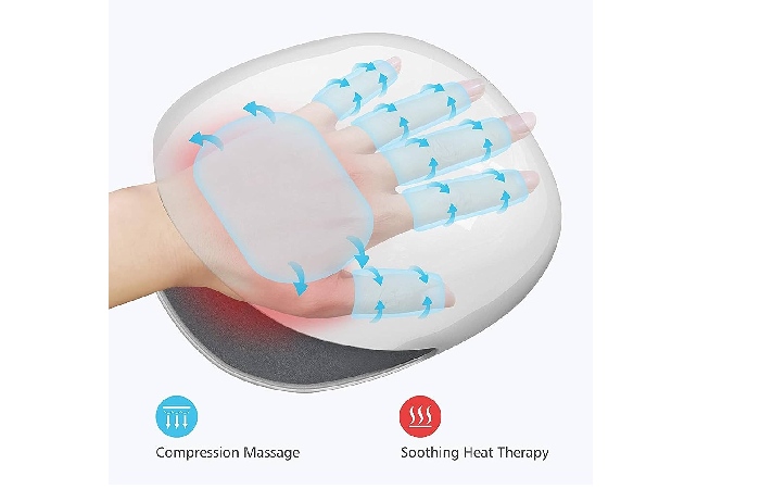 Wireless hand massage