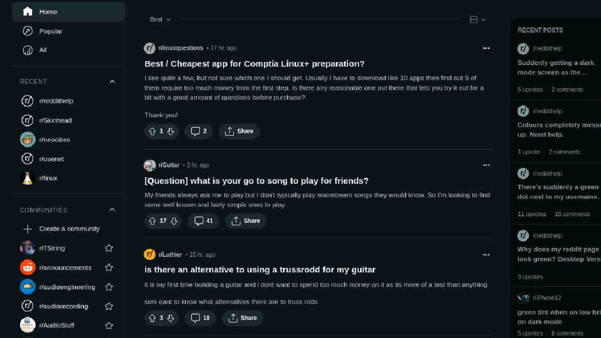 Reddit Dark Mode – Dark Mode In the Mobile App, and More