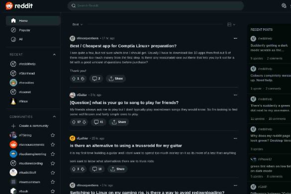 Reddit Dark Mode