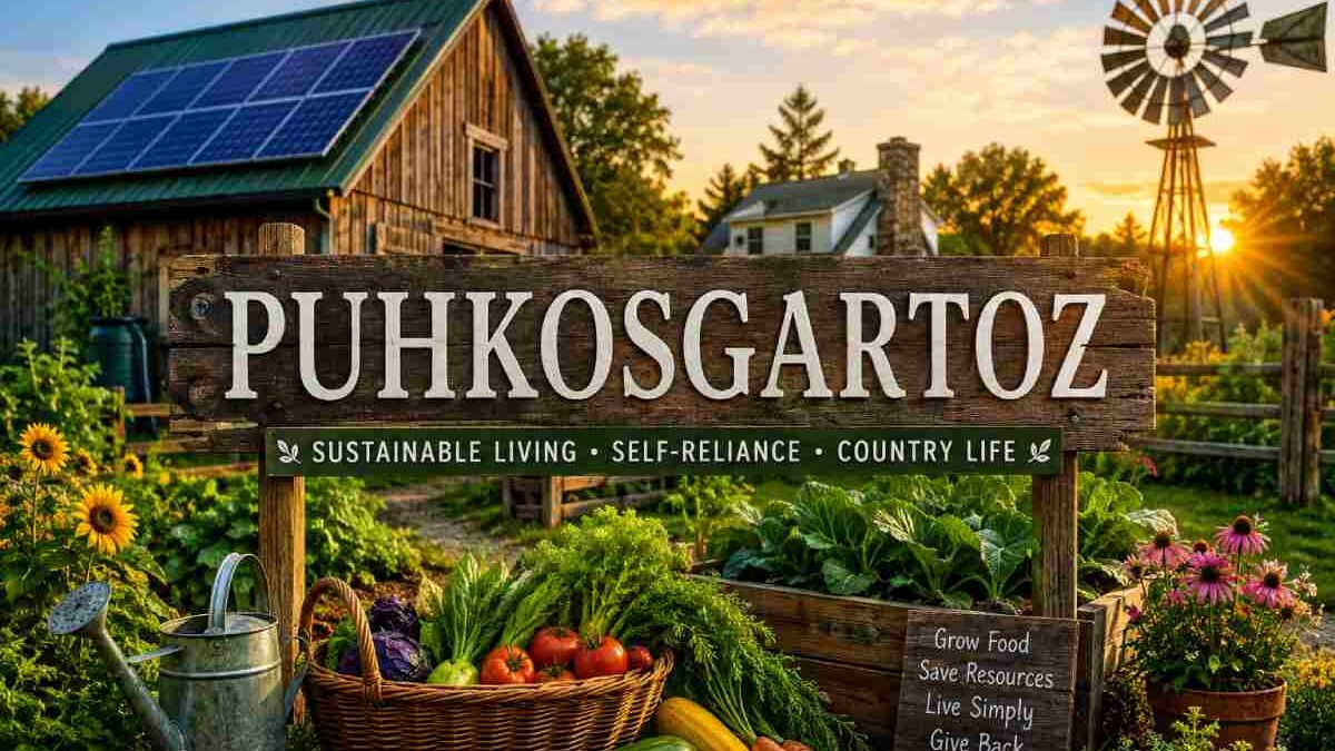 Puhkosgartoz: Sustainable Country Living, Gardening, and Self-Reliance